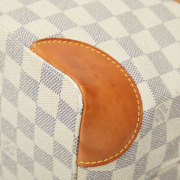 Louis Vuitton Damier Azure Hampstead PM N51207 White PVC Leather Women's Louis - Picture 4 of 10